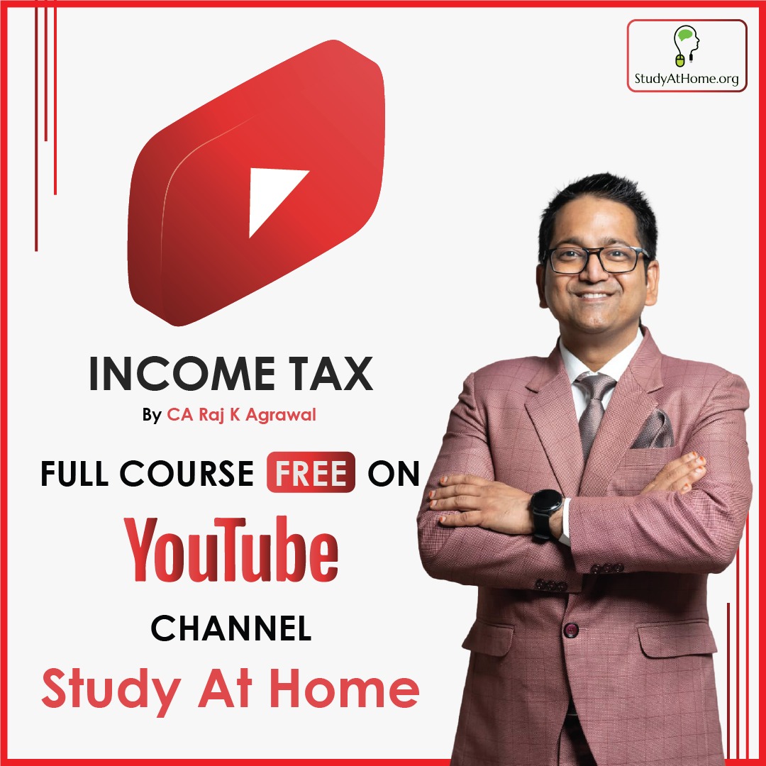 FREE INCOME TAX COURSE FOR CA|CS|CMA|B.COM