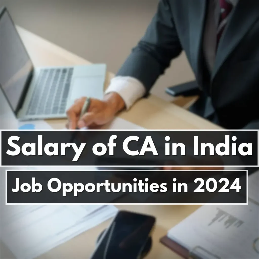 chartered accountant salary per month