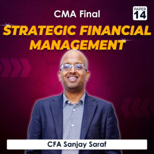 cma final sfm by Sanjay Saraf