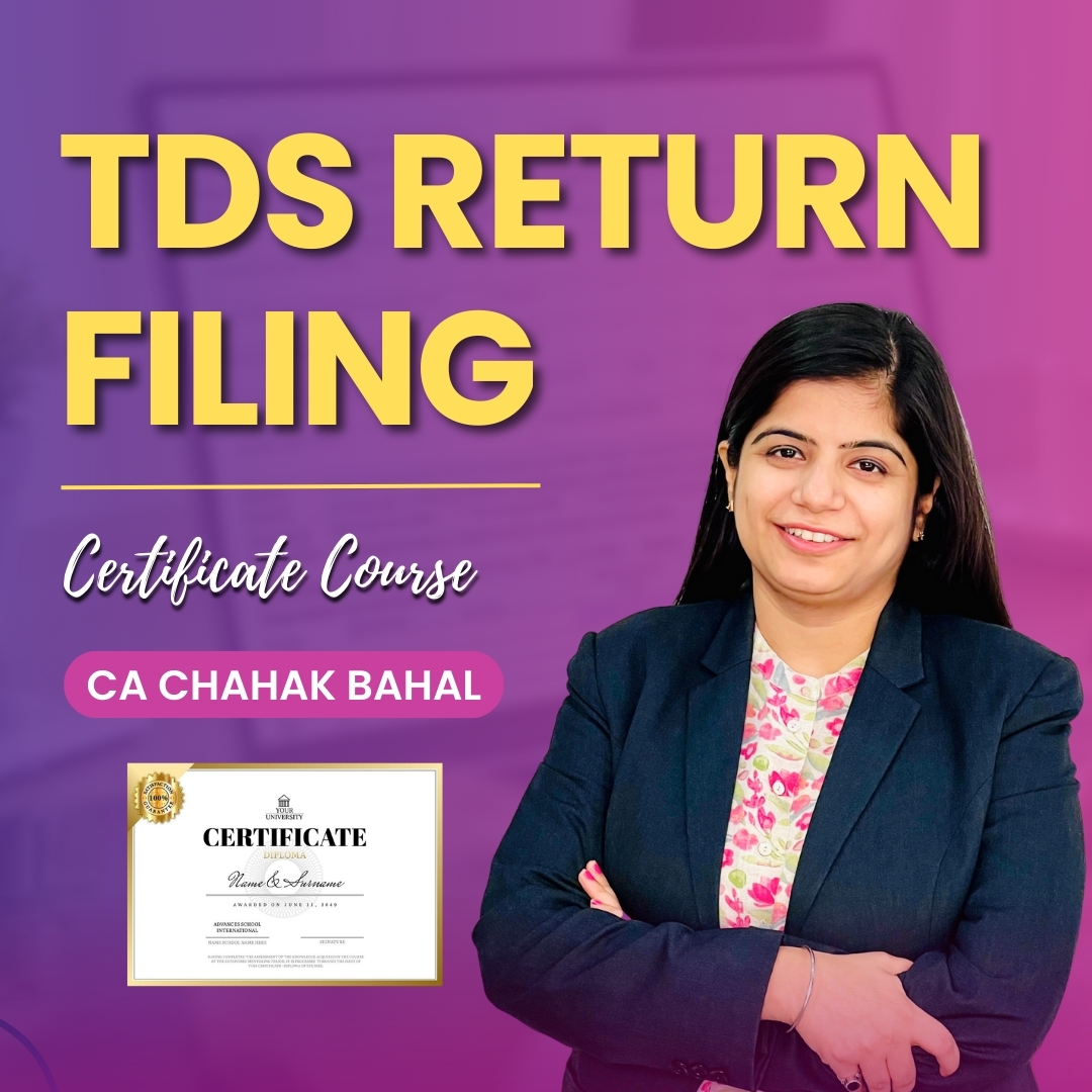 TDS Return Filing Certificate Course
