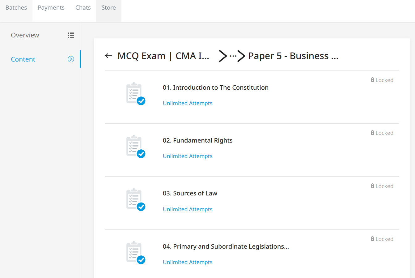 CMA Intermediate Online Test Series - 8,000+ Questions
