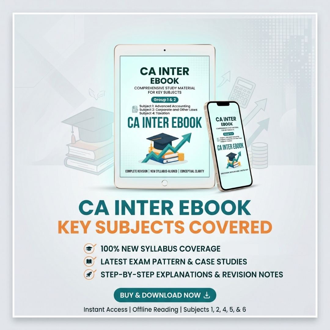 CA Intermediate ebook