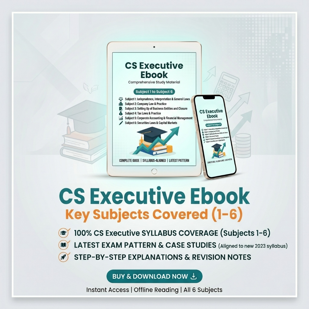 CS Executive EBook