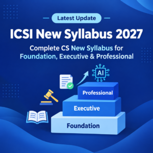 ICSI New Syllabus 2027